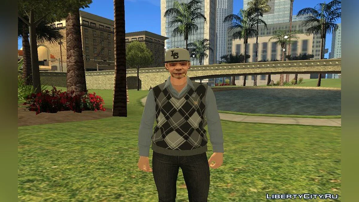 Новый скин cwmohb1 - Уличный стиль V4 / GTA San Andreas