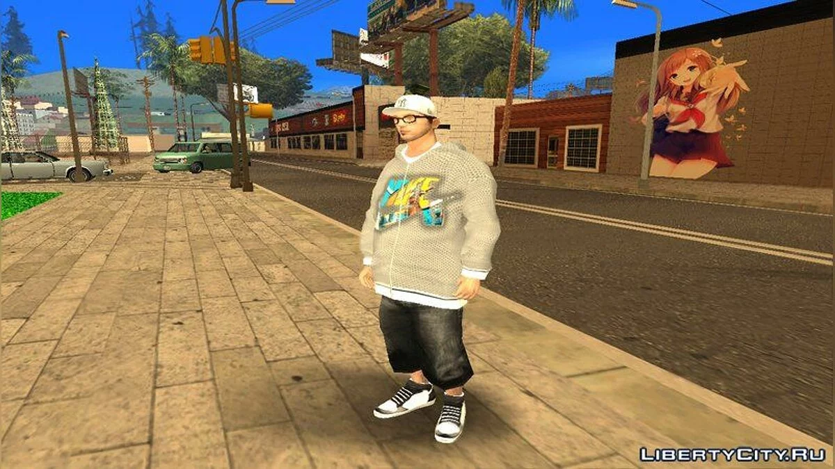 Новый скин Zero - Уличный стиль V4 / GTA San Andreas