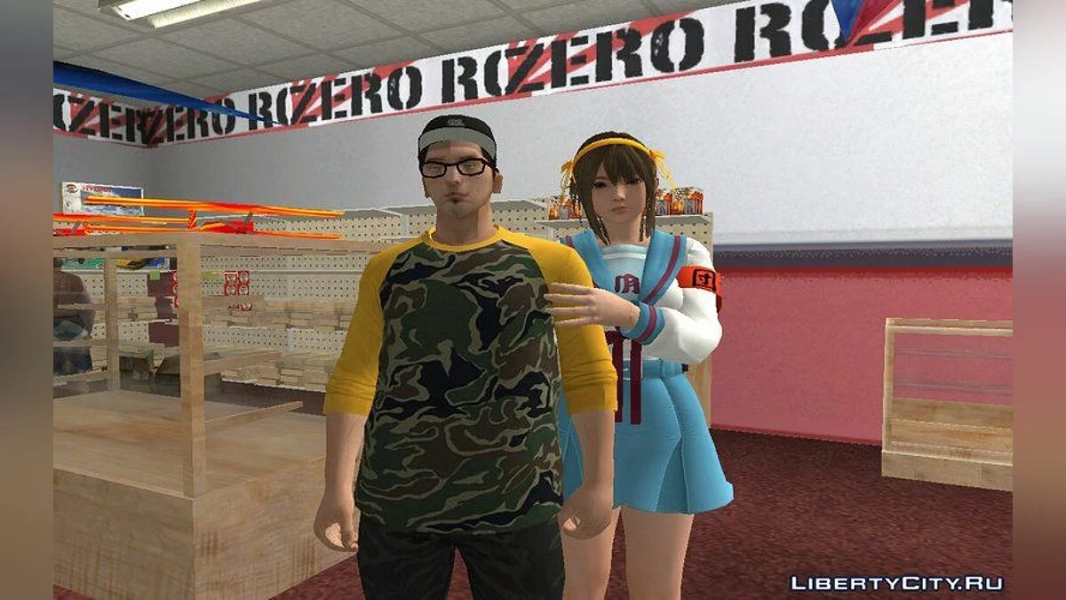 Новый скин zero - Уличный стиль / GTA San Andreas
