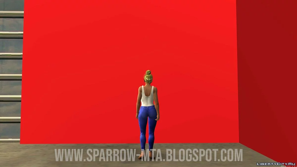 Nyotengu из Dead or Alive / GTA San Andreas