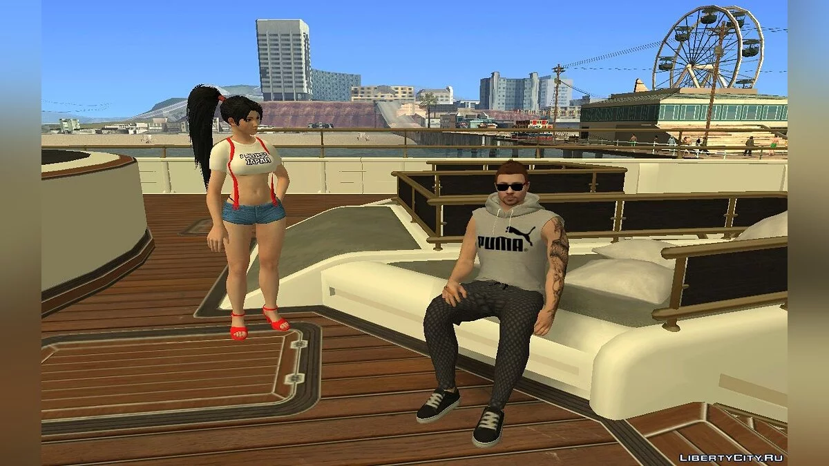 Рандомный мужской скин из GTA Online / GTA San Andreas