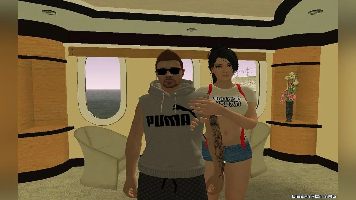Рандомный мужской скин из GTA Online / GTA San Andreas