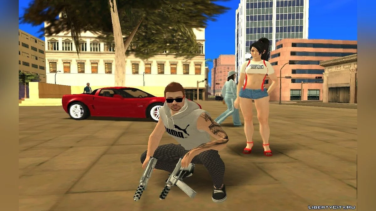 Рандомный мужской скин из GTA Online / GTA San Andreas