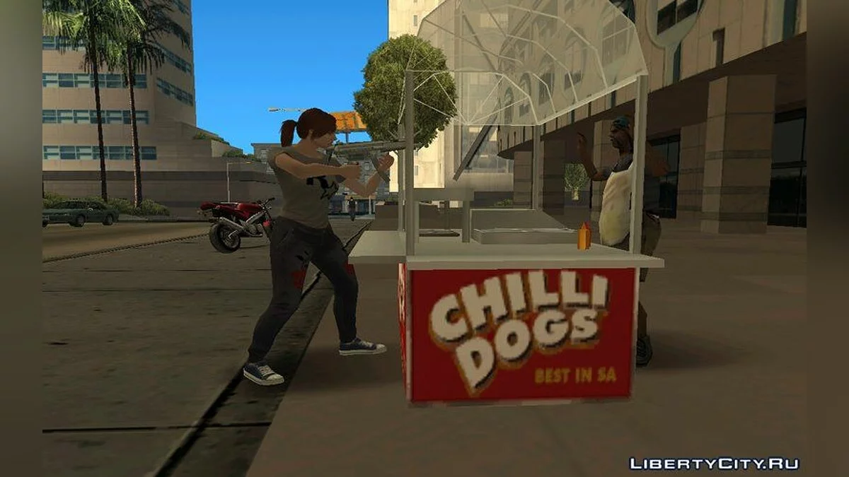 Рандомный женский скин из GTA Online / GTA San Andreas