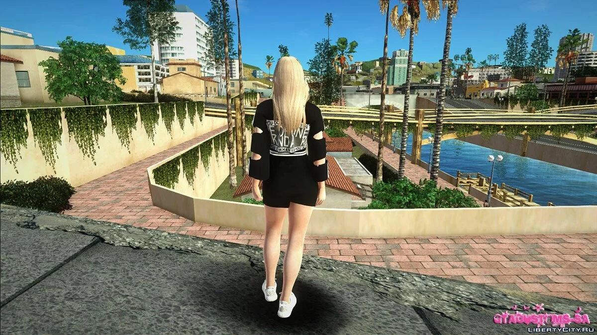 Рейчел в повседневной одежде v6 / GTA San Andreas