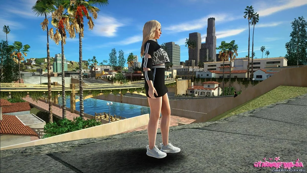 Рейчел в повседневной одежде v6 / GTA San Andreas