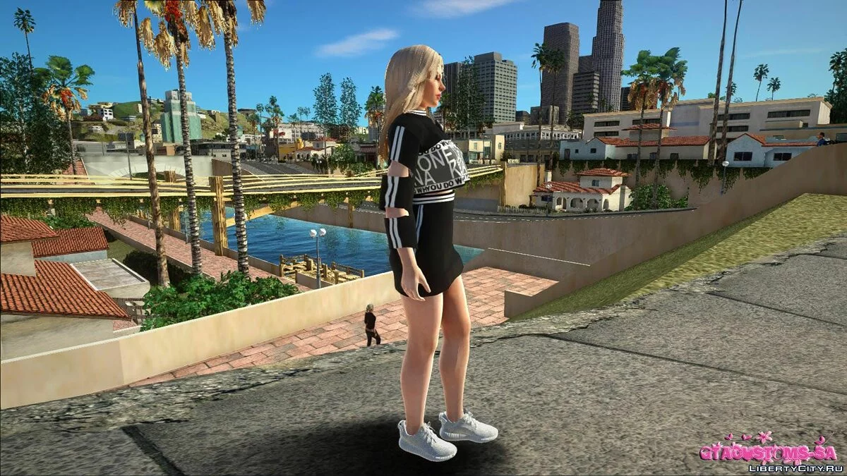 Рейчел в повседневной одежде v6 / GTA San Andreas