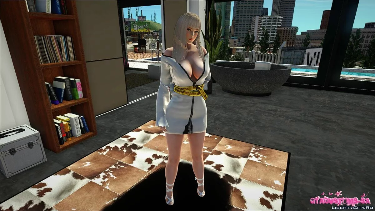 Сара Брайант в повседневной одежде v2 / GTA San Andreas