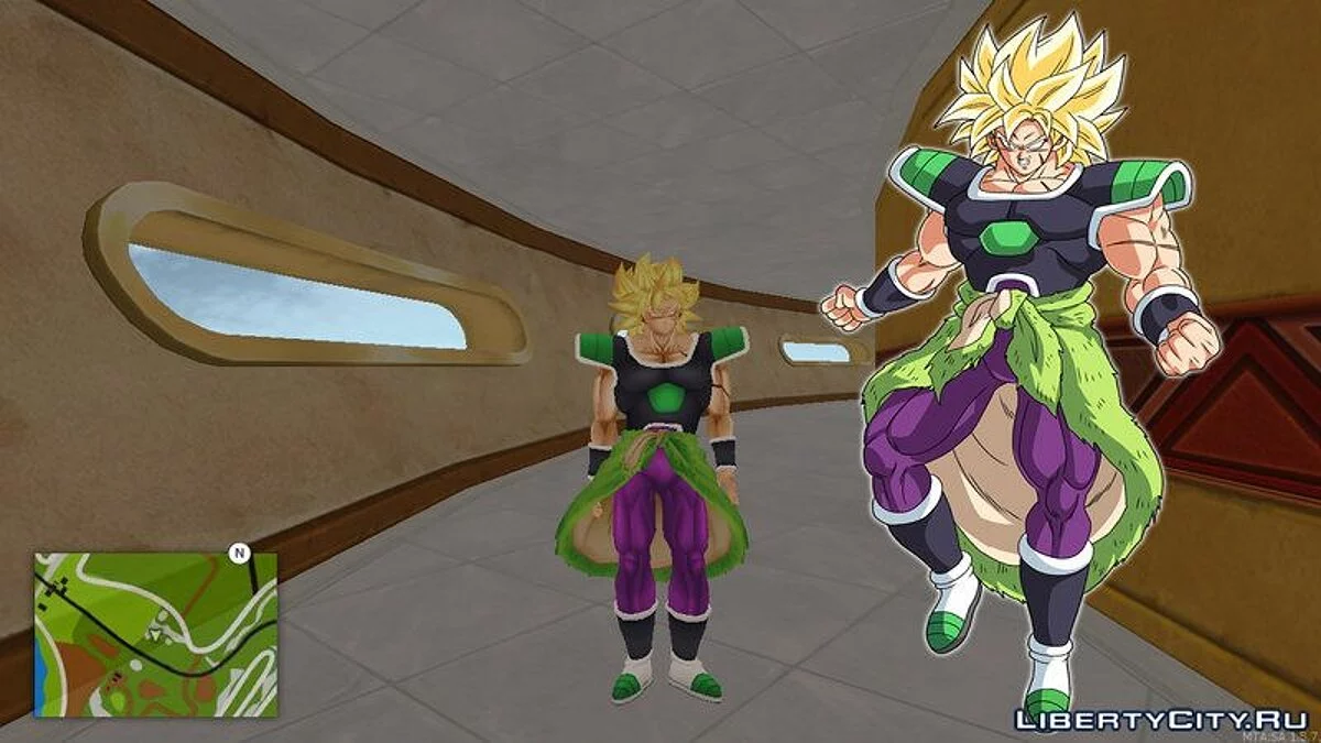 Сбоник персонажей из Dragon Ball Super / GTA San Andreas