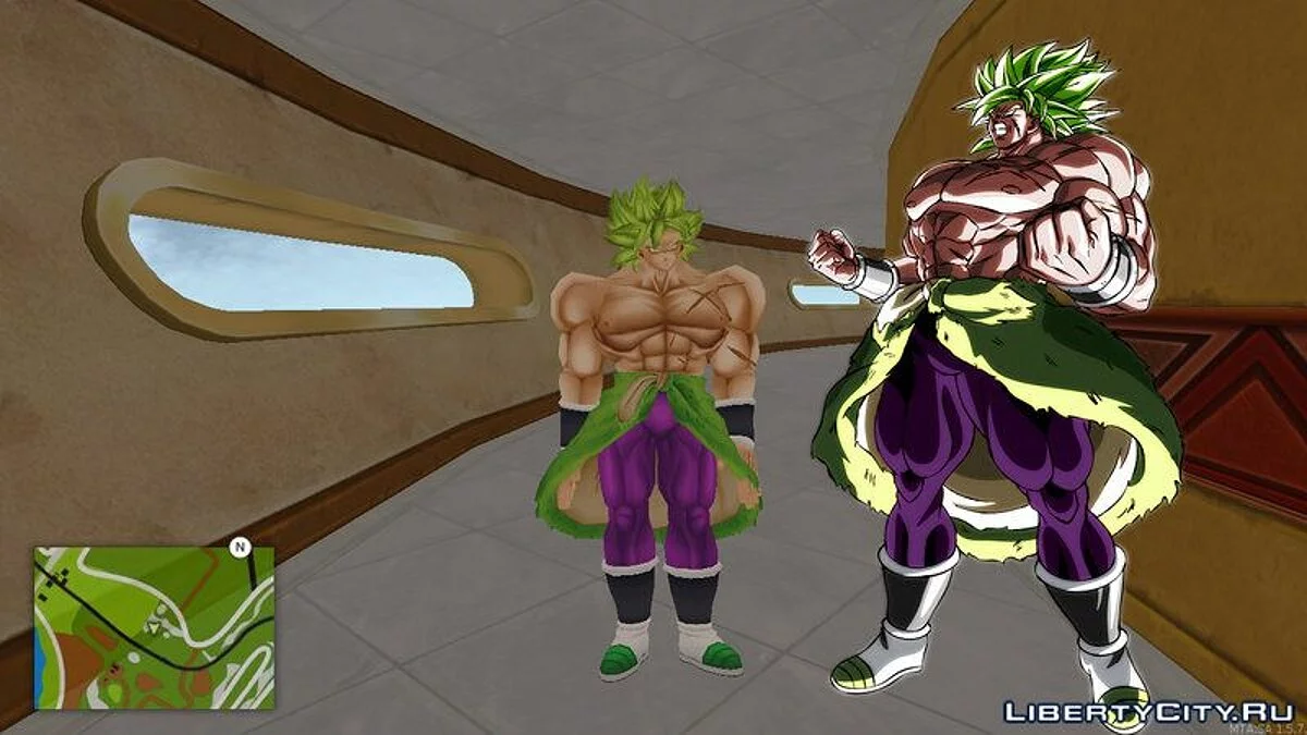 Сбоник персонажей из Dragon Ball Super / GTA San Andreas