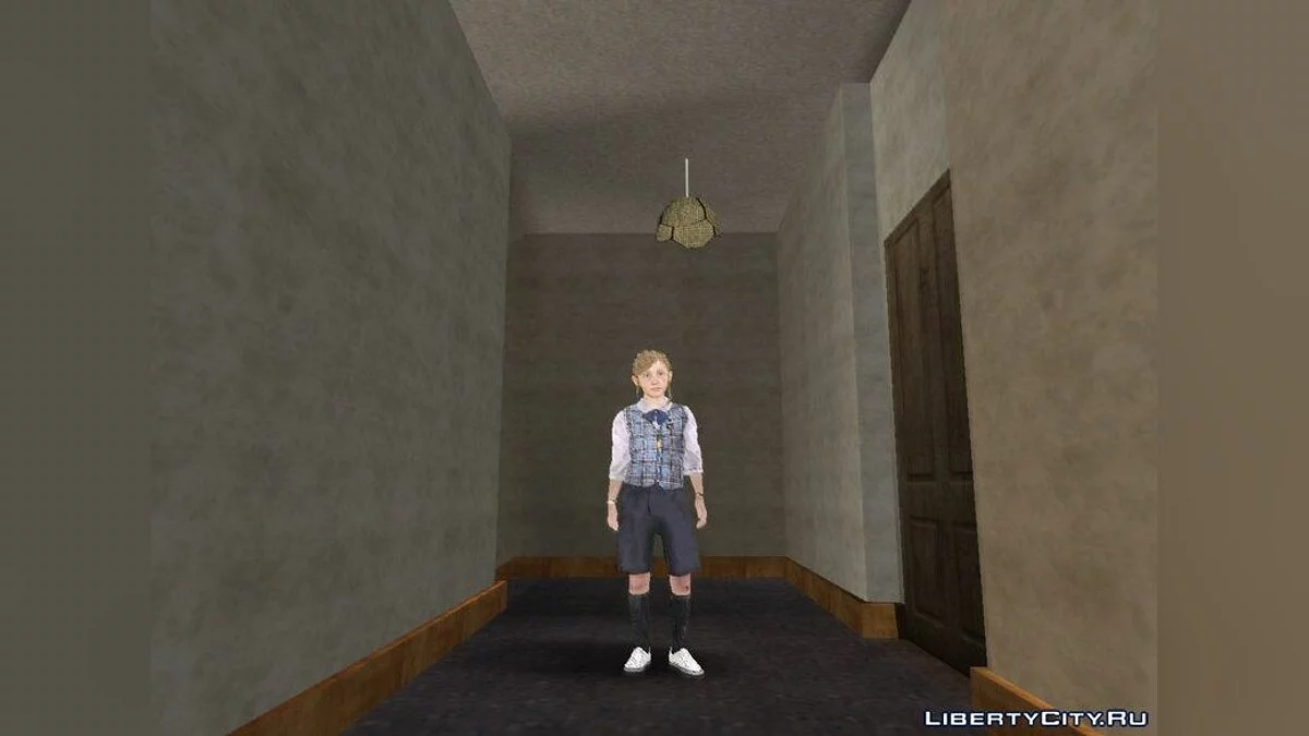 Шерри Биркин из Resident Evil 2 remake / GTA San Andreas