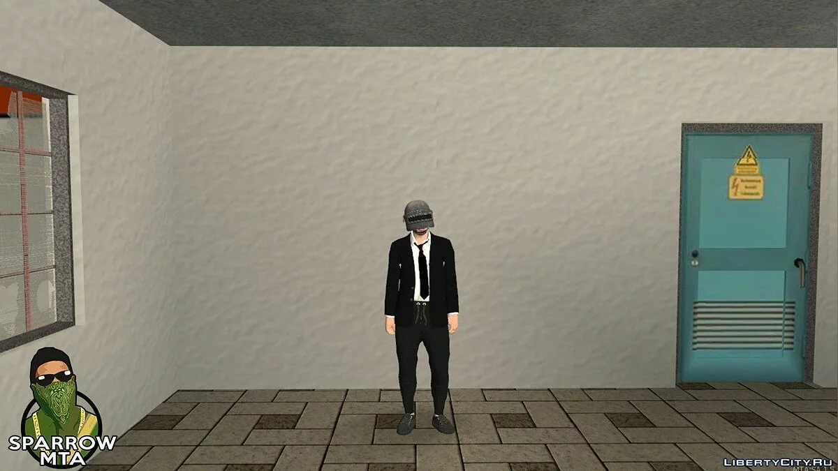 Скин персонажа из PUBG / GTA San Andreas