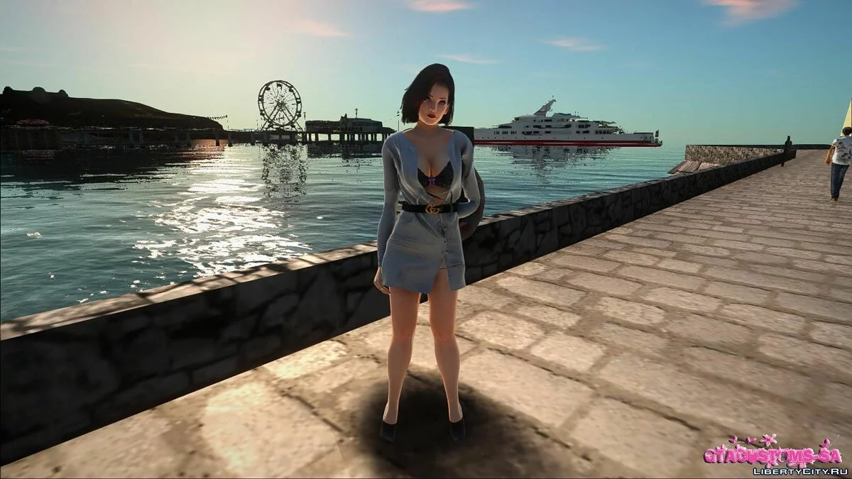 Тина Армстронг в повседневной одежде v7 / GTA San Andreas