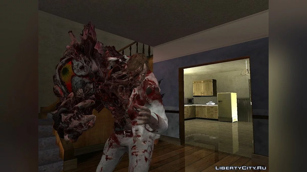 Уильям Биркин G1 из RE2 Remake / GTA San Andreas