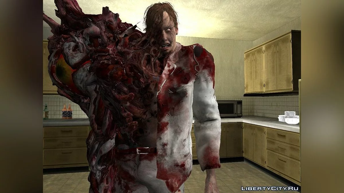 Уильям Биркин G1 из RE2 Remake / GTA San Andreas