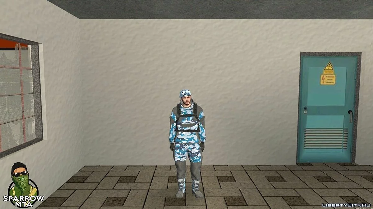 Военный парашютист из GTA Online / GTA San Andreas