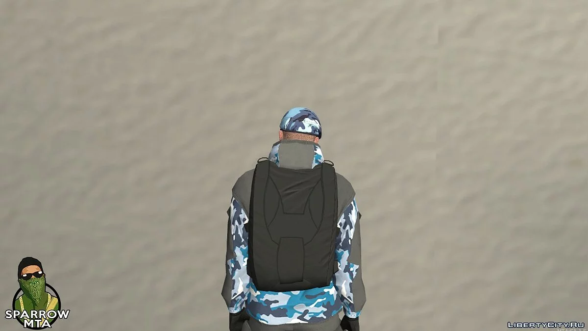 Военный парашютист из GTA Online / GTA San Andreas