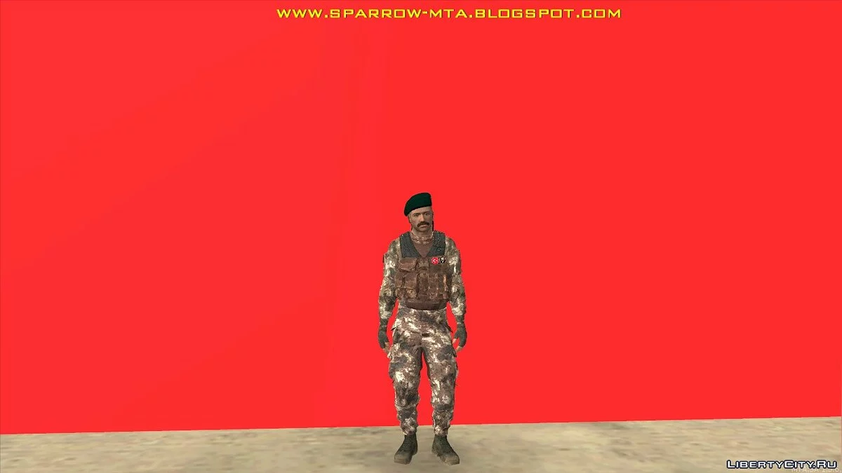 Военный турецкой армии / GTA San Andreas