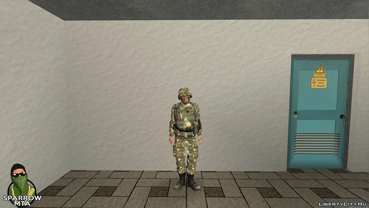 Военный в камуфляже / GTA San Andreas
