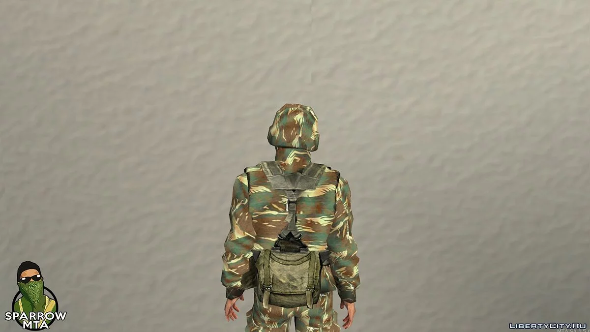Военный в камуфляже / GTA San Andreas
