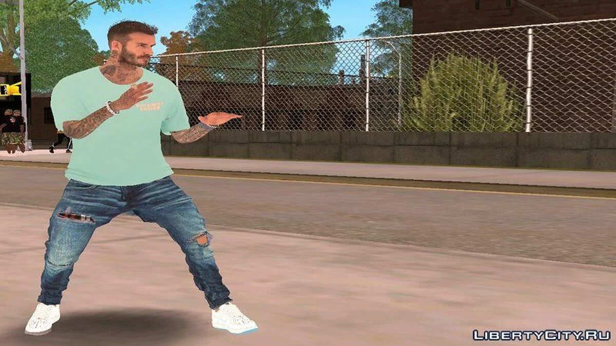 Дэвид Бекхэм / GTA San Andreas