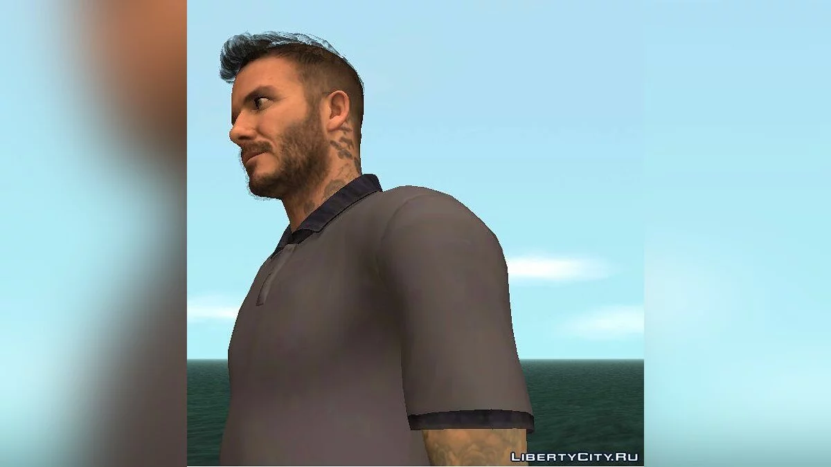 Дэвид Бэкхем из pes 2019 (ПК и андроид) / GTA San Andreas