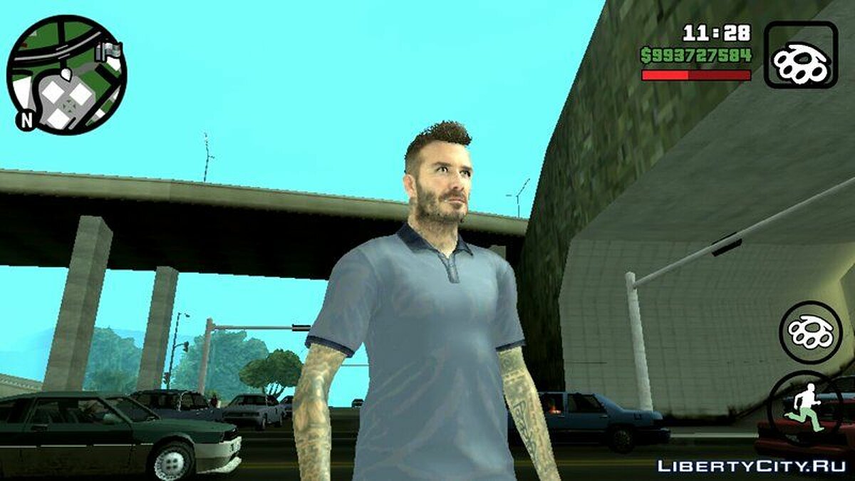 Замена becks.dff в GTA San Andreas (1 файл)