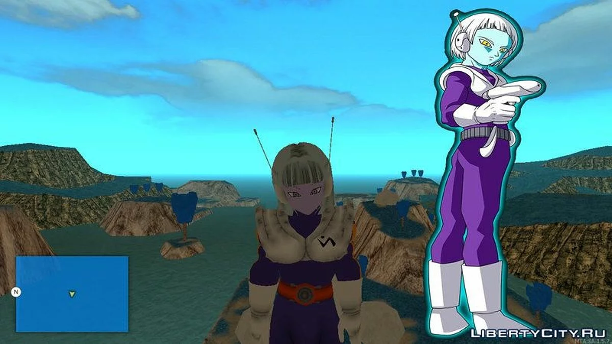 Dragon Ball Super - Пак скинов / GTA San Andreas