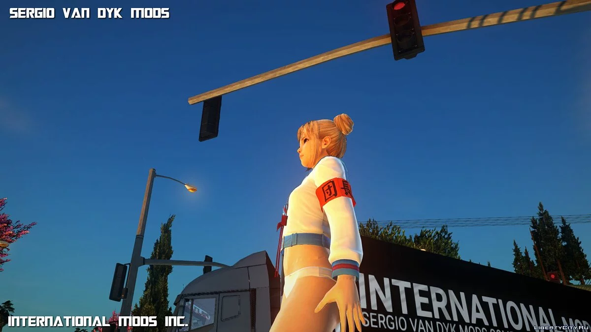 Горячая Мари Роуз в северной униформе / GTA San Andreas
