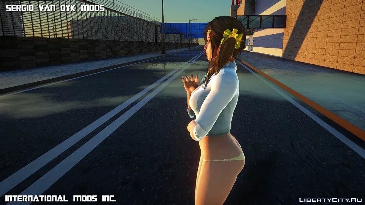 Горячая Мисаки - Школа (без юбки) / GTA San Andreas