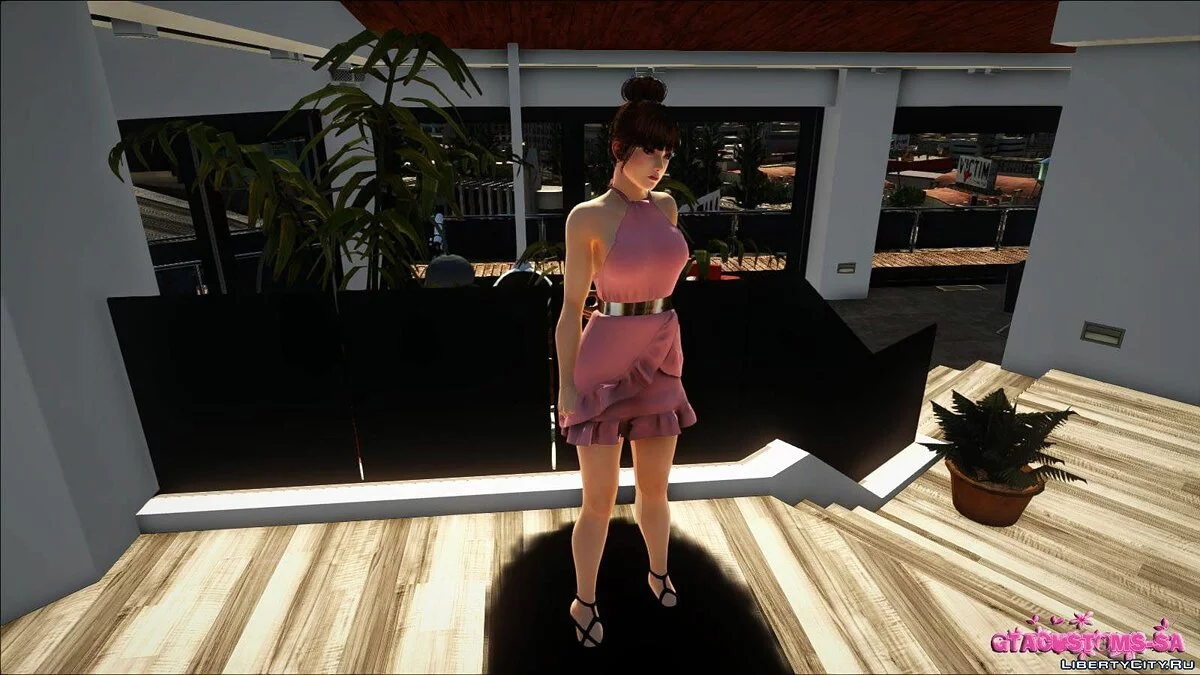 Касуми в повседневной одежде v12 / GTA San Andreas