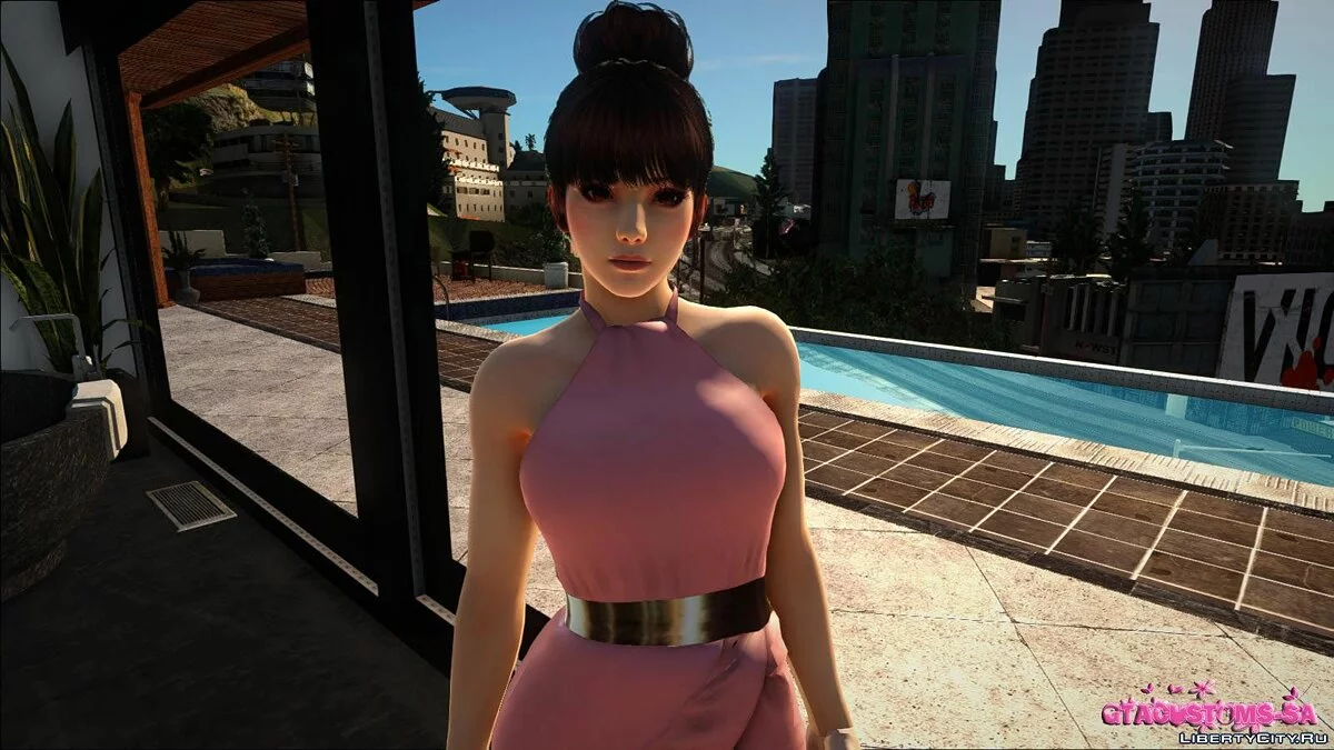 Касуми в повседневной одежде v12 / GTA San Andreas