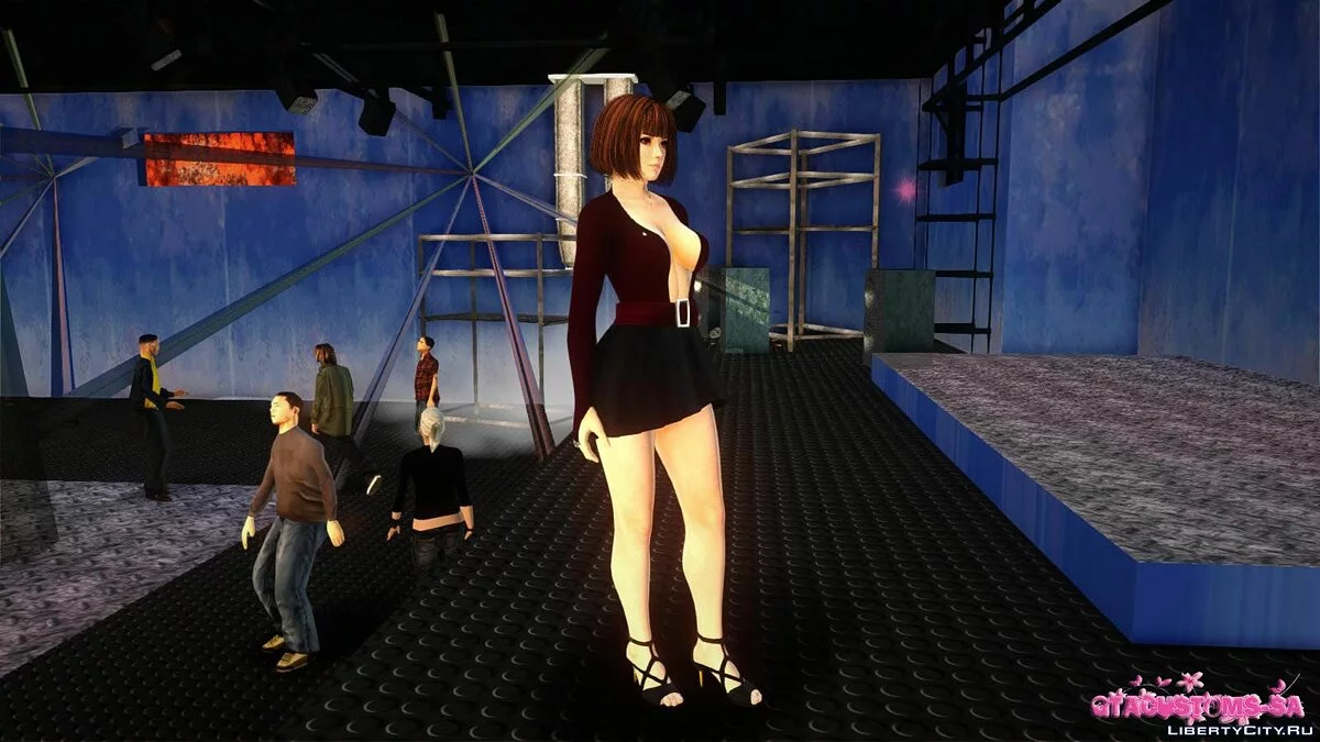 Касуми в повседневной одежде v7 / GTA San Andreas