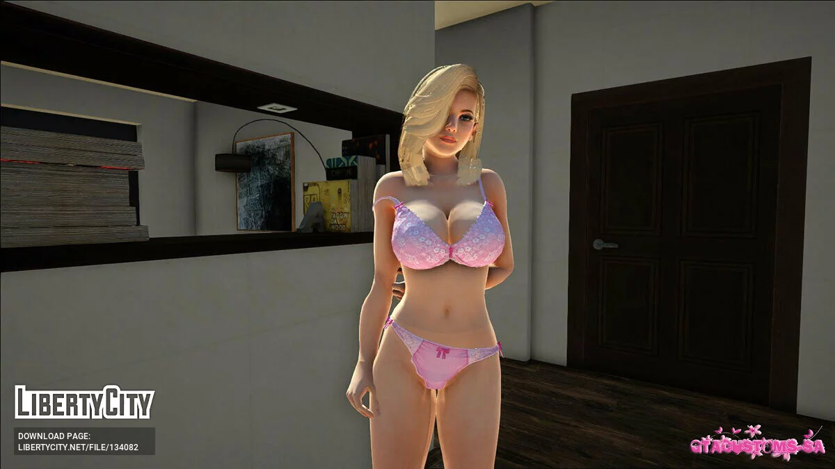 Хелена Дуглас в бикини / GTA San Andreas