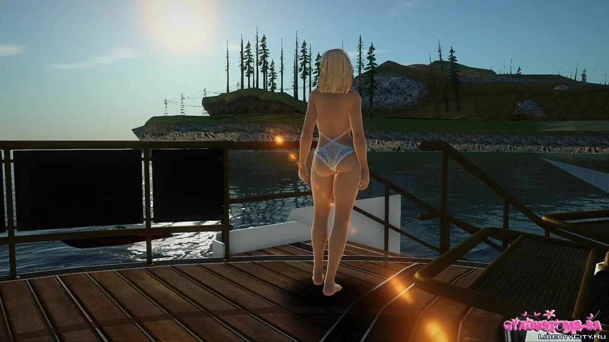 Хелена Дуглас в Бикини / GTA San Andreas