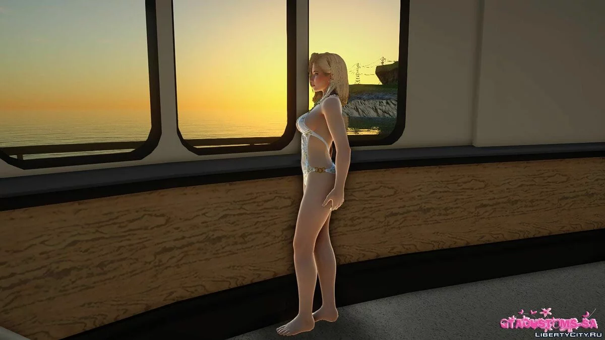 Хелена Дуглас в Бикини / GTA San Andreas