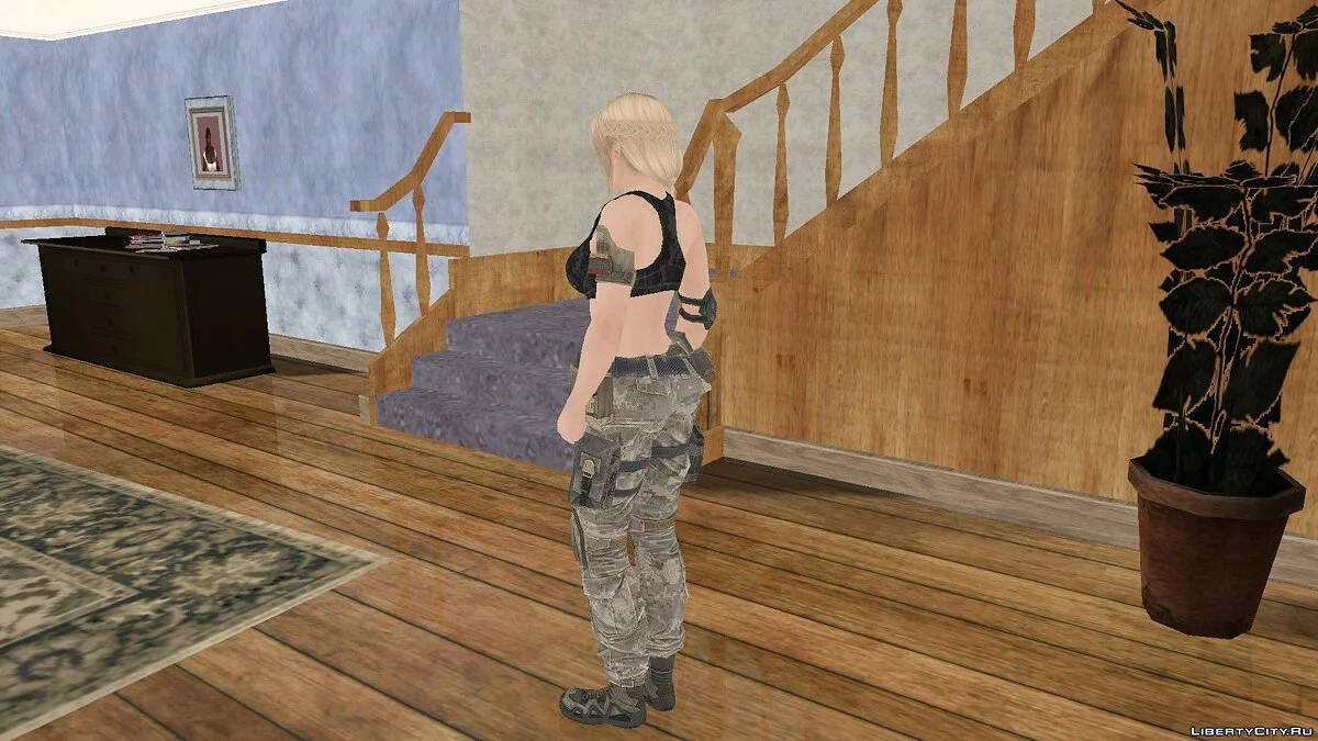 Хелена Дуглас в Камуфляже / GTA San Andreas