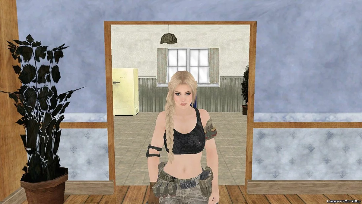 Хелена Дуглас в Камуфляже / GTA San Andreas
