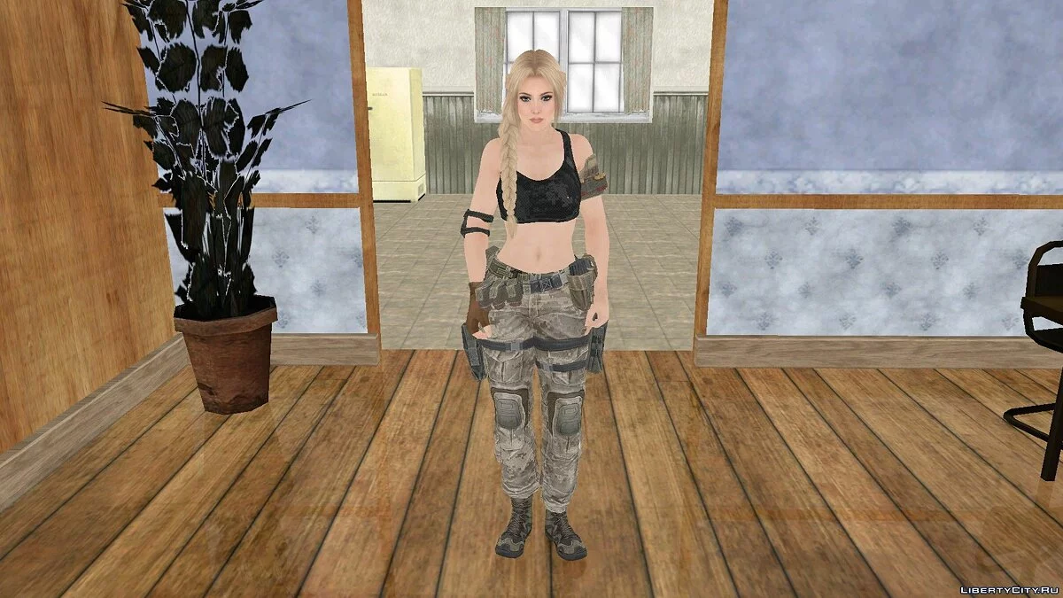 Хелена Дуглас в Камуфляже / GTA San Andreas