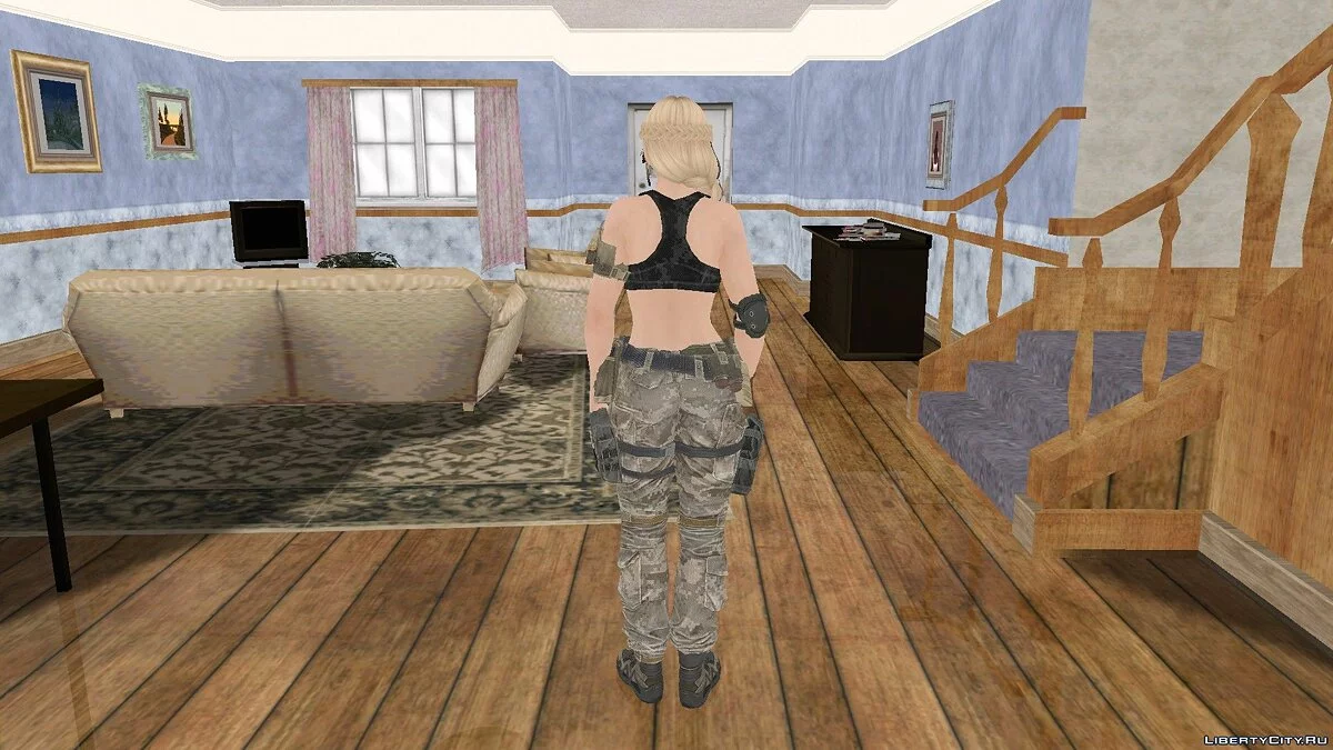 Хелена Дуглас в Камуфляже / GTA San Andreas