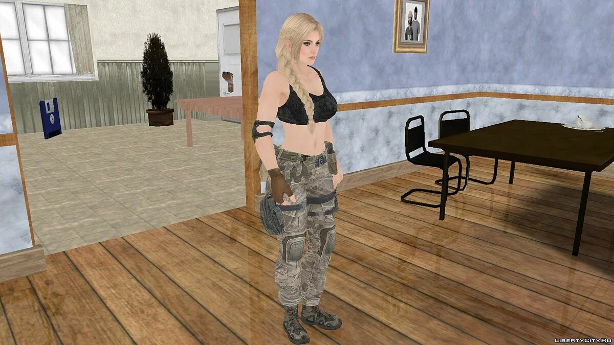 Хелена Дуглас в Камуфляже / GTA San Andreas