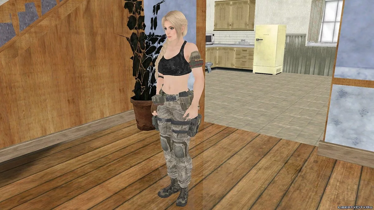 Хелена Дуглас в Камуфляже / GTA San Andreas