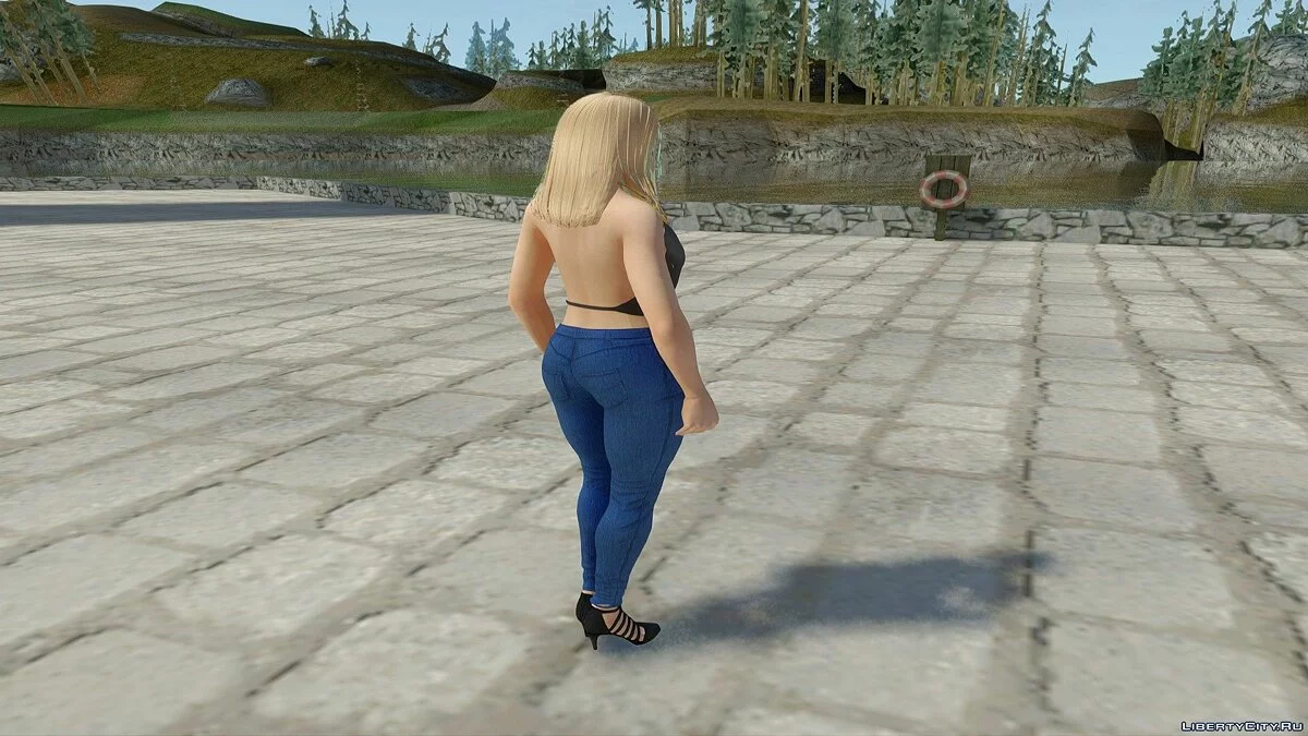 Хелена Дуглас в повседневной одежде v18 / GTA San Andreas
