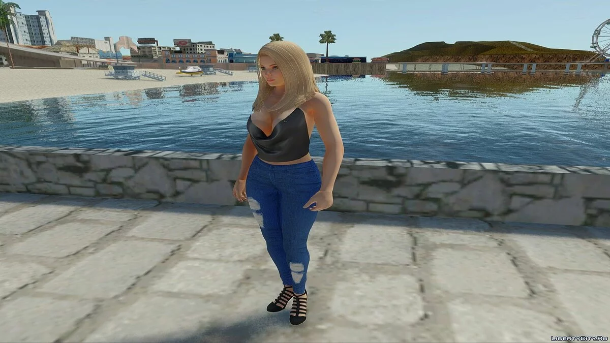 Хелена Дуглас в повседневной одежде v18 / GTA San Andreas