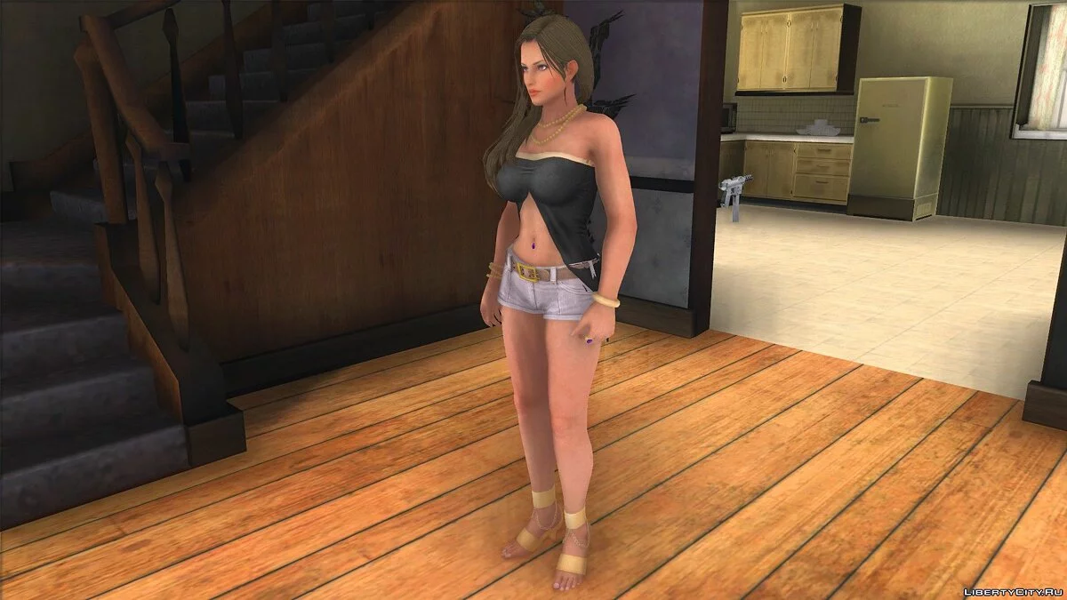 Хелена Дуглас в повседневной одежде v3 / GTA San Andreas
