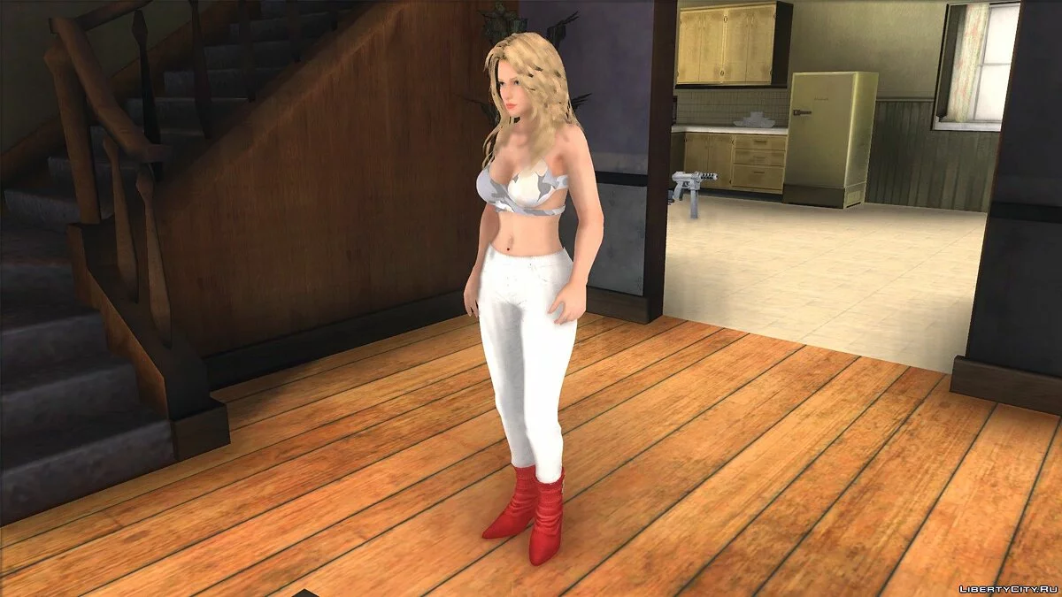 Хелена Дуглас в повседневной одежде v5 / GTA San Andreas