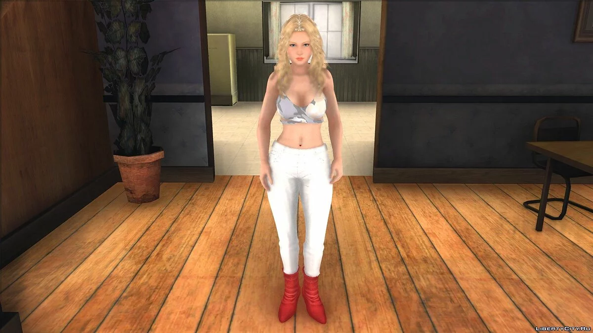Хелена Дуглас в повседневной одежде v5 / GTA San Andreas