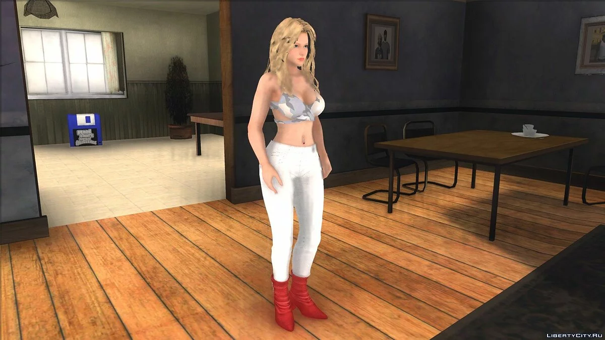 Хелена Дуглас в повседневной одежде v5 / GTA San Andreas