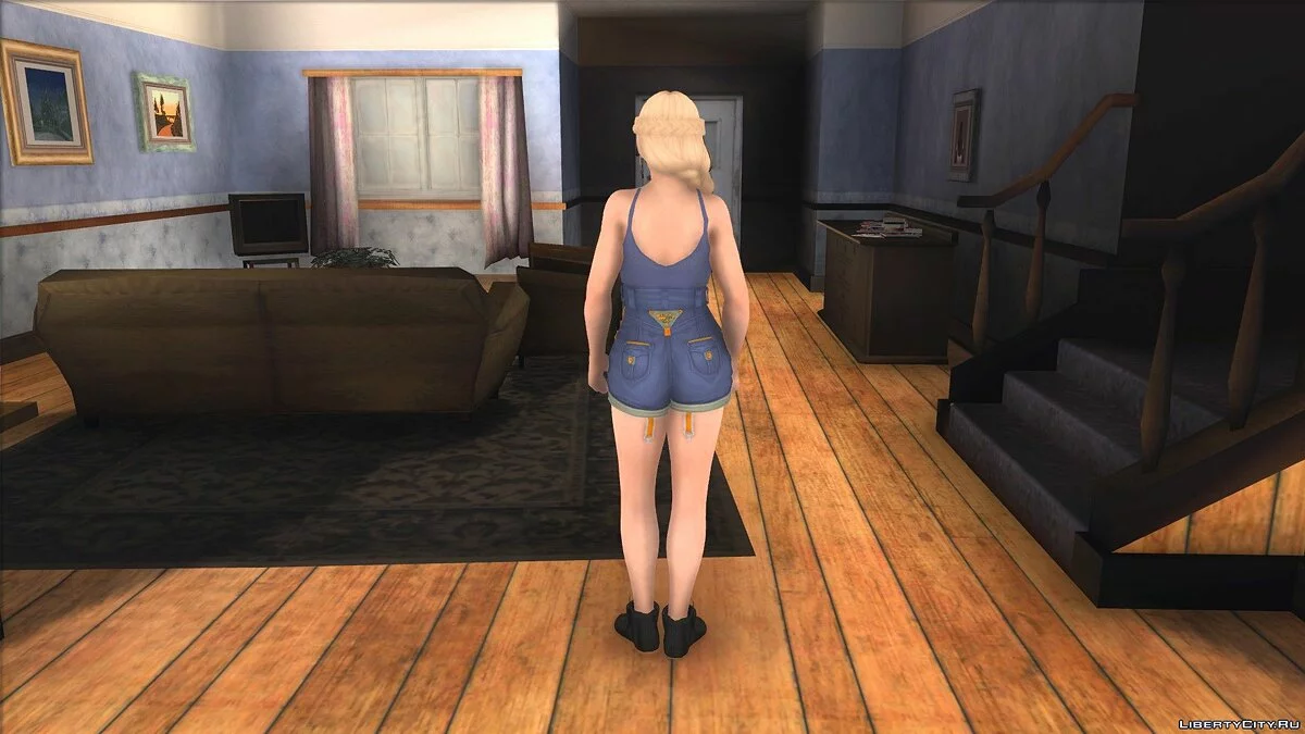 Хелена Дуглас в повседневной одежде v4 / GTA San Andreas