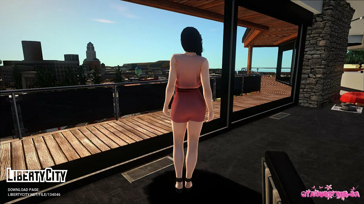 Кокоро в повседневной одежде v7 / GTA San Andreas
